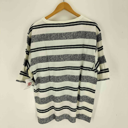 The DUFFER N NEPHEWS CRABBIE ジャガードボーダー柄Tシャツ メンズ JPN:M