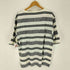 The DUFFER N NEPHEWS CRABBIE ジャガードボーダー柄Tシャツ メンズ JPN:M