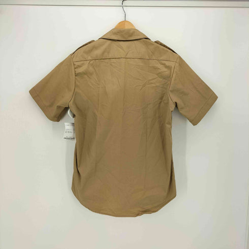 ユーエスアーミー U.S. ARMY 70s 米軍 MARTIN MFG オープンカラー チノシャツ メンズ import:M