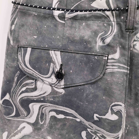 クオン kuon Suminagashi Printed Hakama Trousers メンズ JPN:L