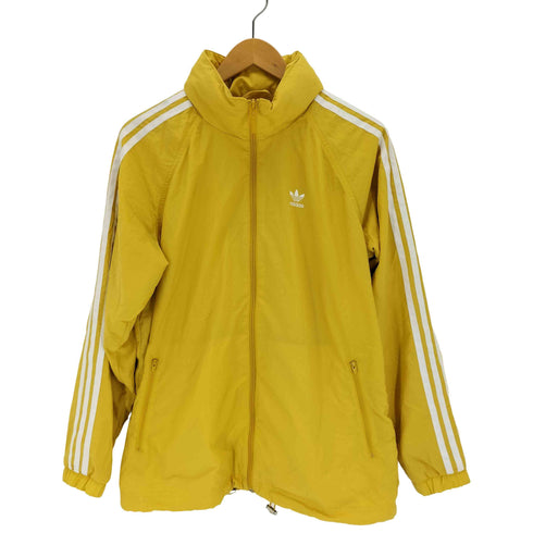 アディダスオリジナルス adidas Originals トレフォイルロゴサイドラインナイロンフーディージャケット メンズ import:L