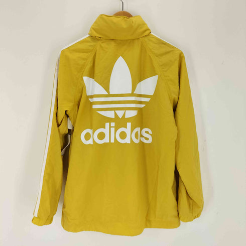 アディダスオリジナルス adidas Originals トレフォイルロゴサイドラインナイロンフーディージャケット メンズ import:L