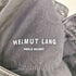 ヘルムートラング HELMUT LANG USA製 カッティング加工 ストレートジーンズ レディース 025