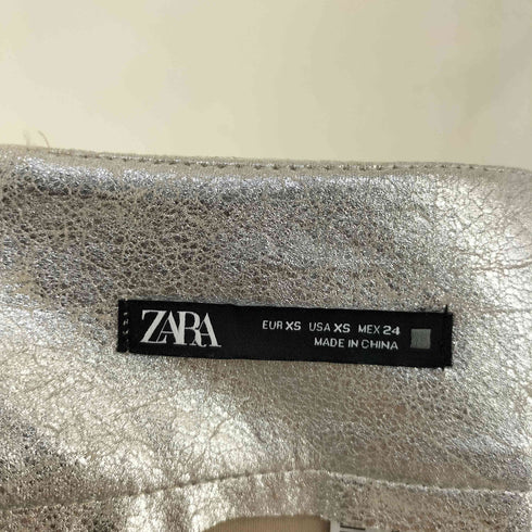 ザラ ZARA メタリックペンシルタイトスカート レディース JPN:XS