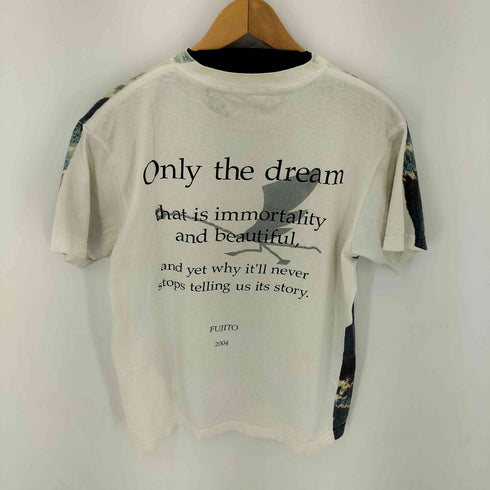 フジト FUJITO 00S フロント加工プリント Tシャツ メンズ