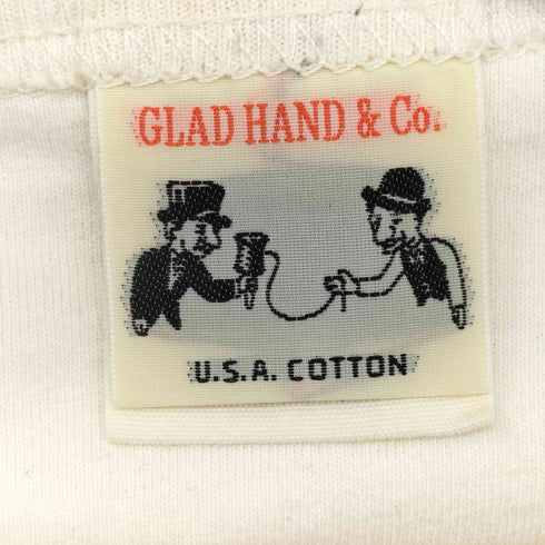 GLAD HAND&Co ヘンリーネック S/S Tシャツ メンズ JPN:XL