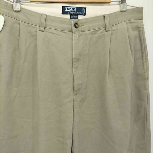 ポロバイラルフローレン Polo by RALPH LAUREN 90S メキシコ製 HAMMOND PANT 2タック ストレートチノパンツ メンズ 34/30