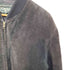 クラフトアンドバロー Croft&Barrow 90S レザー ジップアップ ボンバージャケット メンズ import:M