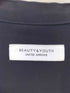 ビューティーアンドユースユナイテッドアローズ BEAUTY & YOUTH UNITED ARROWS マットサテンミリタリースタンドカラーシャツ2 レディース