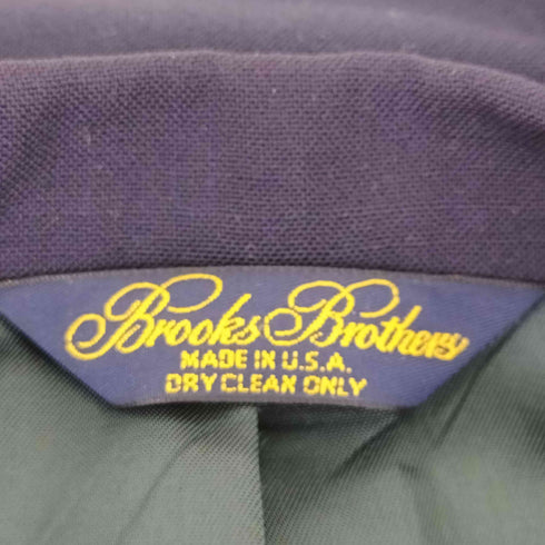 ブルックスブラザーズ BROOKS BROTHERS USA製 三角タグ 紺ブレ 金ボタン ダブルブレストブレザー メンズ 95