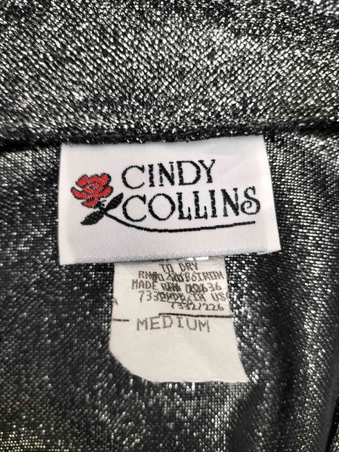 cindy collins usa製 グリッターシャツ レディース JPN:M