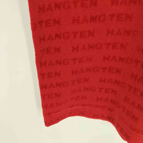 ハンテン HANG TEN ロゴ総柄 パイル地S/Sカットソー メンズ JPN:M