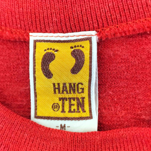 ハンテン HANG TEN ロゴ総柄 パイル地S/Sカットソー メンズ JPN:M