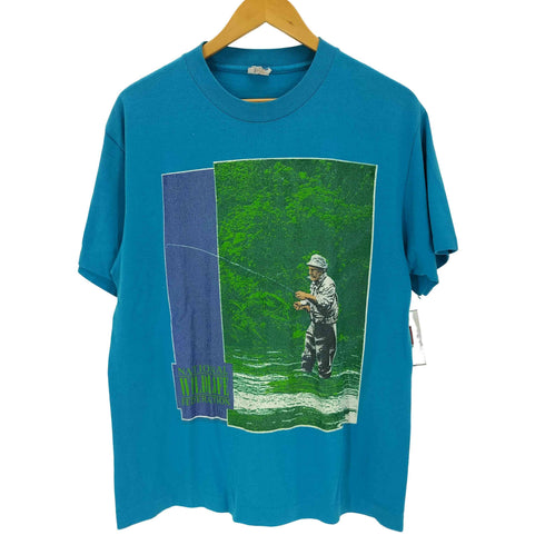 SUNSUNSUN USA製 プリントS/S Tシャツ シングルステッチ メンズ