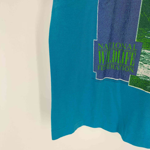SUNSUNSUN USA製 プリントS/S Tシャツ シングルステッチ メンズ