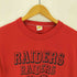 ラッセルアスレチック RUSSELL ATHLETIC 70-80s RAIDERS プリントS/S Tシャツ チビT シングルステッチ メンズ JPN:M