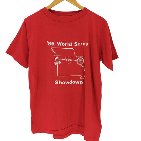 アローレ ALORE 80s WORLD SERIES プリントS/S Tシャツ シングルステッチ メンズ