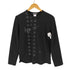 ブラックコムデギャルソン BLACK COMME des GARCONS スウォッシュロゴプリント ドットL/Sカットソー レディース JPN:M