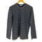 コムデギャルソンコムデギャルソン COMME des GARCONS COMME des GARCONS 05AW 製品染めボーダー裾切替ポリカットソー レディース JPN:M