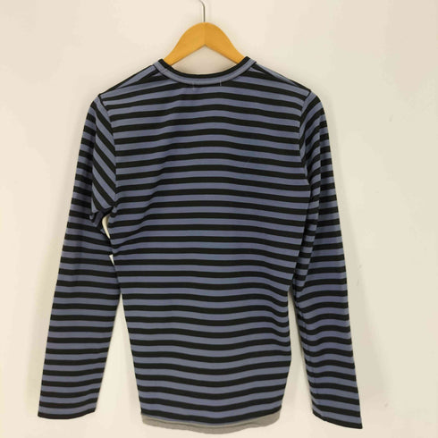 コムデギャルソンコムデギャルソン COMME des GARCONS COMME des GARCONS 05AW 製品染めボーダー裾切替ポリカットソー レディース JPN:M