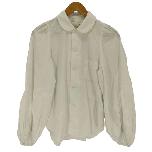 コムデギャルソン COMME des GARCONS 18SS 丸襟 パフスリーブL/Sシャツ レディース JPN:XS