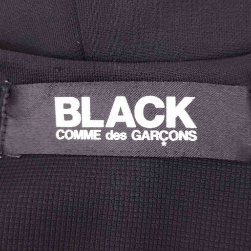 ブラックコムデギャルソン BLACK COMME des GARCONS スウォッシュロゴプリント ドット柄ノースリーブワンピース レディース JPN:S