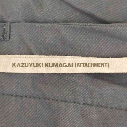 カズユキクマガイアタッチメント KAZUYUKI KUMAGAI ATTACHMENT ナイロンコットンストレッチドビーサルエルパンツ メンズ JPN:1