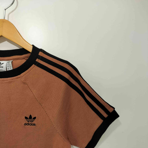 アディダスオリジナルス adidas Originals クラシックス ワッフル スリーストライプス スリムS/S Tシャツ レディース S