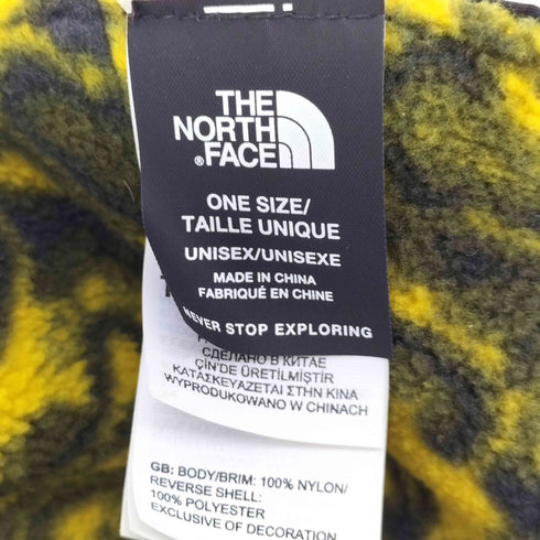 ザノースフェイス THE NORTH FACE 総柄フリースキャップ メンズ