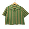 マウジー moussy STRIPED OPEN シャツ レディース F