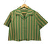 マウジー moussy STRIPED OPEN シャツ レディース F