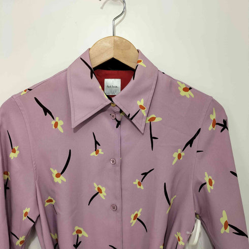 ポールスミス Paul Smith 総柄シャツワンピース レディース M