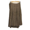 ザラ ZARA CHECKED PATCHWORK SKIRT チェック プリーツ ラップ スカート レディース XS