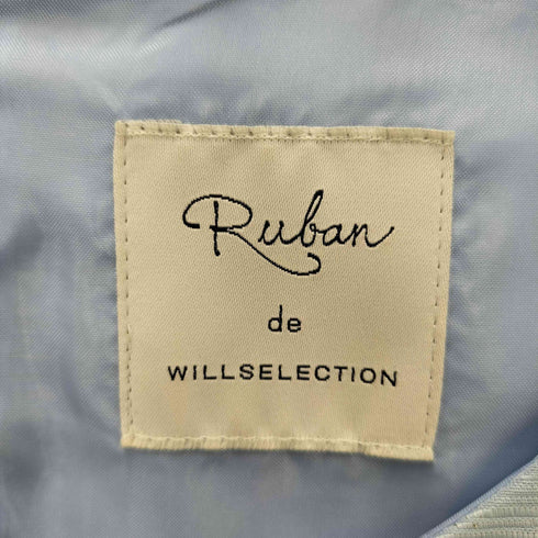 ウィルセレクション WILLSELECTION Ruban de ウエストリボン フリル ドレス ワンピース レディース JPN:S