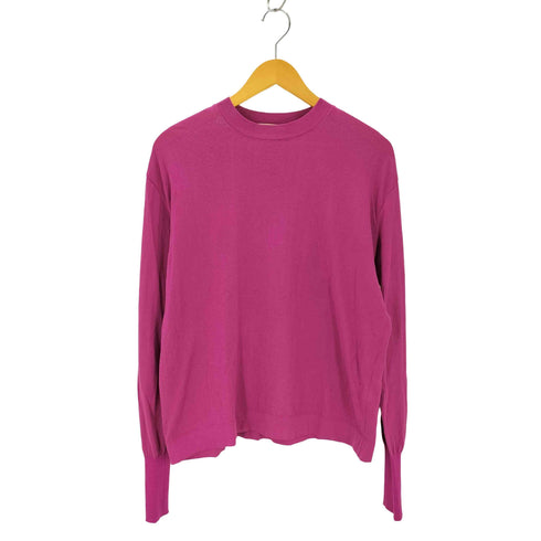 メヤメ MEYAME COTTON KNIT LONG SLEEVE TEE コットンニットロングスリーブTシャツ レディース FREE