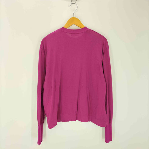 メヤメ MEYAME COTTON KNIT LONG SLEEVE TEE コットンニットロングスリーブTシャツ レディース FREE