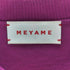 メヤメ MEYAME COTTON KNIT LONG SLEEVE TEE コットンニットロングスリーブTシャツ レディース FREE
