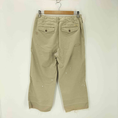 ポロラルフローレン POLO RALPH LAUREN BOY CROP CHINO リペアペイント加工 クロップドチノパンツ メンズ 6