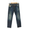 ディースクエアード DSQUARED2 13SS ダメージ加工 スリムストレートデニムパンツ メンズ EUR:46-48