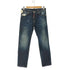 ディースクエアード DSQUARED2 13SS ダメージ加工 スリムストレートデニムパンツ メンズ EUR:46-48