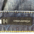 ディースクエアード DSQUARED2 13SS ダメージ加工 スリムストレートデニムパンツ メンズ EUR:46-48