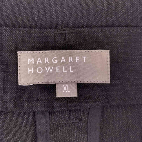 マーガレットハウエル MARGARET HOWELL ウールリネン ノータックスラックス メンズ JPN:XL