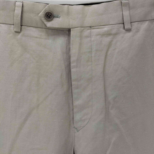 マーガレットハウエル MARGARET HOWELL コットンリネン ノータックスラックス メンズ JPN:XL