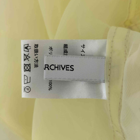 ドゥアルシーヴ Doux archives シアーシャツ レディース FREE