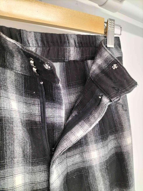 ドゥアルシーヴ Doux archives オンブレチェック ワイドパンツ レディース JPN:M