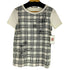 マックスマーラウィークエンド MAX MARA WEEKEND ビーズアレンジ チェック柄 S/S Tシャツ レディース