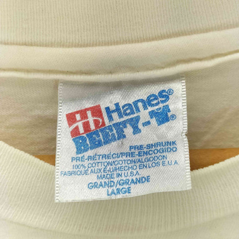 ヘインズ Hanes 90S スカルプリントTシャツ メンズ JPN:L