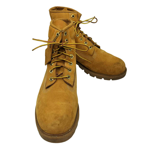 ティンバーランド Timberland 7ホール 6インチ ヌバック レースアップ ベーシック ブーツ イエロー ブーツ メンズ US:9