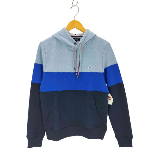 トミーヒルフィガー TOMMY HILFIGER ロゴ刺繍 プルオーバーパーカー メンズ import:XS