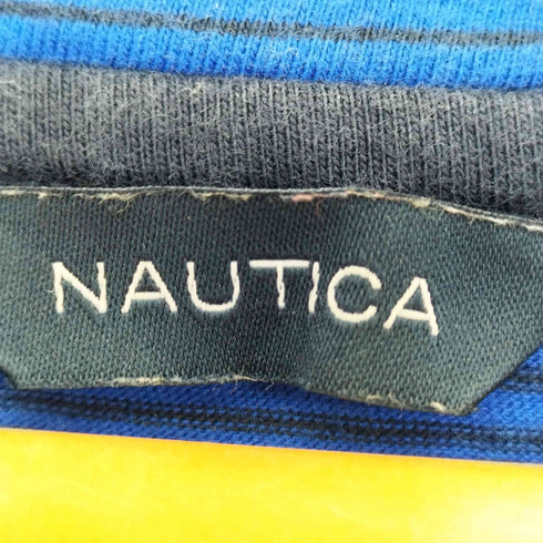 ノーティカ NAUTICA オーバーサイズ ボーダー Tシャツ メンズ import:XXL
